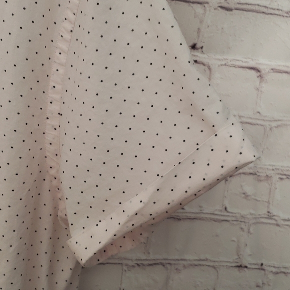 Zara Man XL Polka-dot Light Pink Shirt - Picture 5 of 12